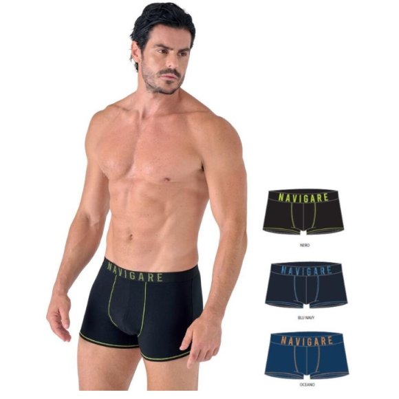 NAVIGARE BOXER UOMO ART.21582T 3 PEZZI - COLORI ASSORTITI 