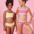 JADEA - COORDINATO BIMBA BRASSIERE CON SLIP COD.218 - COLORI ASSORTITI