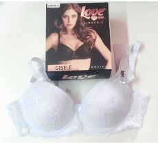 LOVE&BRA - REGGISENO DONNA "GISELLE" - BIANCO