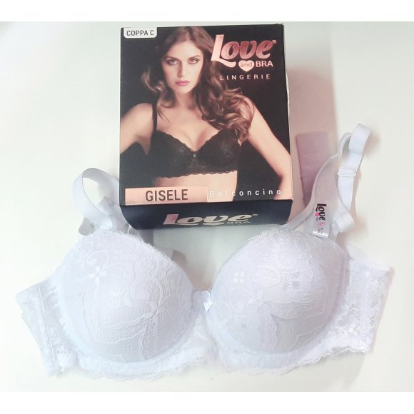 LOVE&BRA - REGGISENO DONNA "GISELLE" - BIANCO