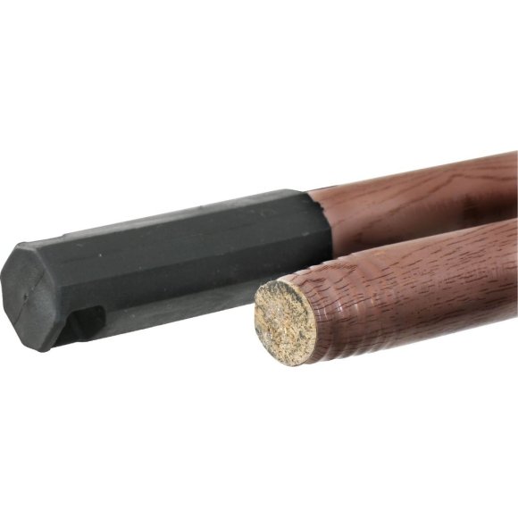 ASTA LEGNO SCURO RIVESTITO 130 CM
