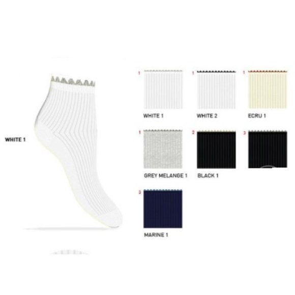 ENRICO COVERI CALZINO DONNA MOD.PAPAYA ART.277ASS - COLORI ASSORTITI 