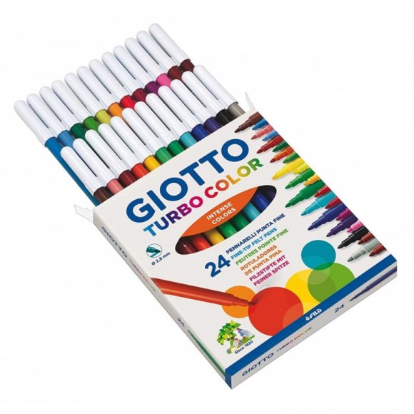 GIOTTO TURBO COLOR 24 PEZZI 071500