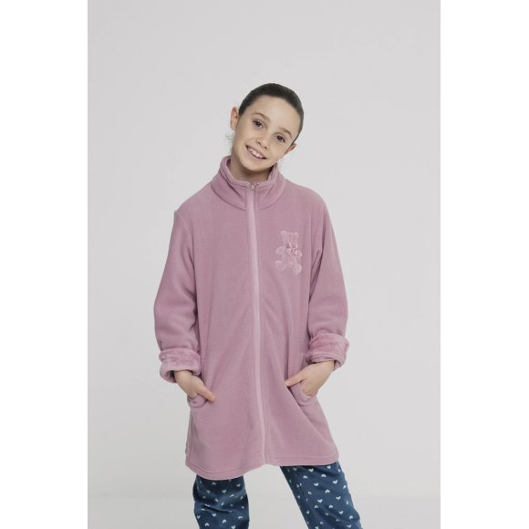 NOIDINOTTE - VESTAGLIA BAMBINA COD.FE2423PS401 - ROSA