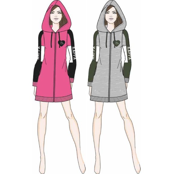 KAPPA - GIACCA DONNA COD.KWW24739 - COLORI ASSORTITI