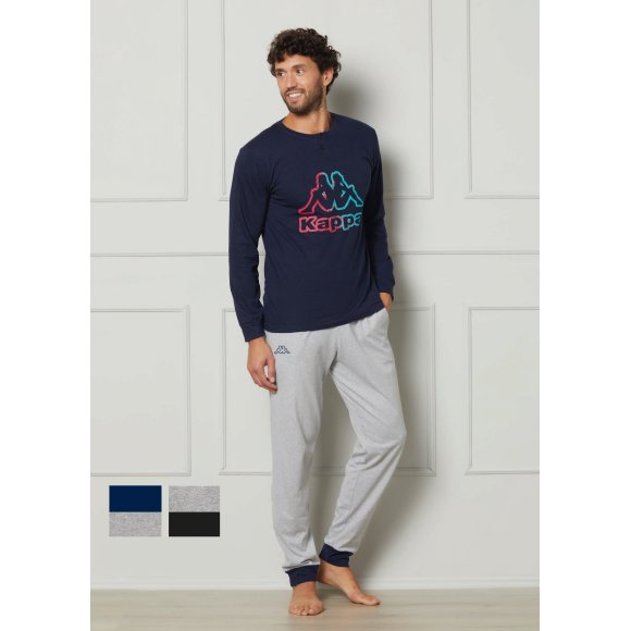 KAPPA - PIGIAMA UOMO IN COTONE COD.KMS25416 - COLORI ASSORTITI