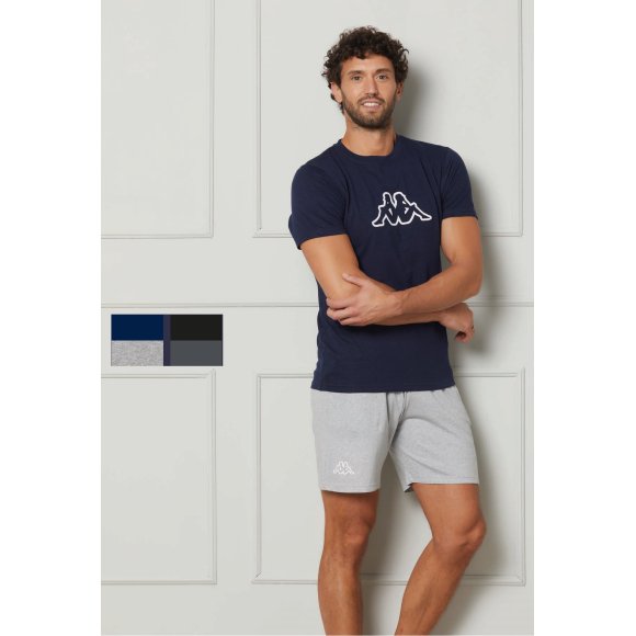 KAPPA - PIGIAMA UOMO MEZZA MANICA COD.KMS25420 - COLORI ASSORTITI