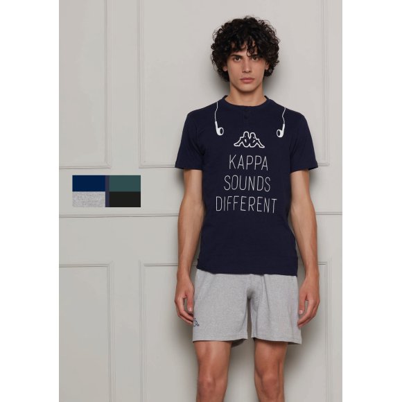 KAPPA - PIGIAMA UOMO MEZZA MANICA COD.KMS25428 - COLORI ASSORTITI