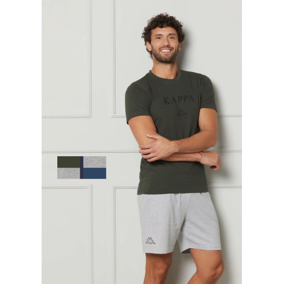 KAPPA - PIGIAMA UOMO MEZZA MANICA COD.KMS25432 - COLORI ASSORTITI