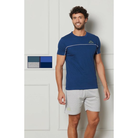 KAPPA - PIGIAMA UOMO MEZZA MANICA COD.KMS25435 - COLORI ASSORTITI