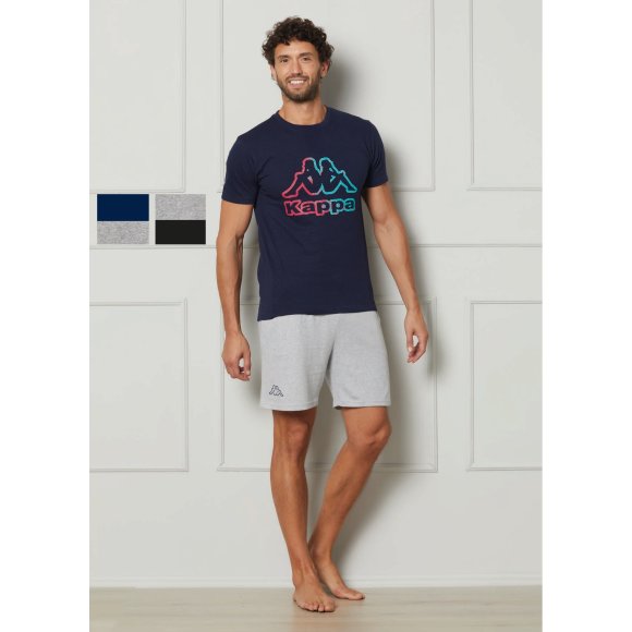 KAPPA - PIGIAMA UOMO MEZZA MANICA COD.KMS25436 - COLORI ASSORTITI