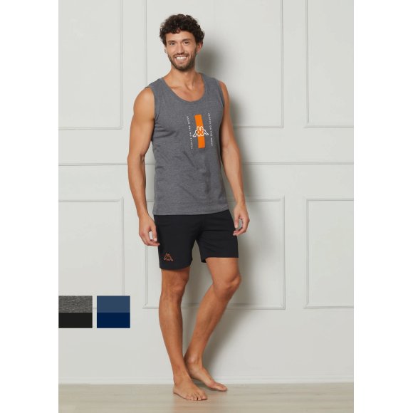 KAPPA - PIGIAMA UOMO GIROMANICA COD.KMS25443 - COLORI ASSORTITI