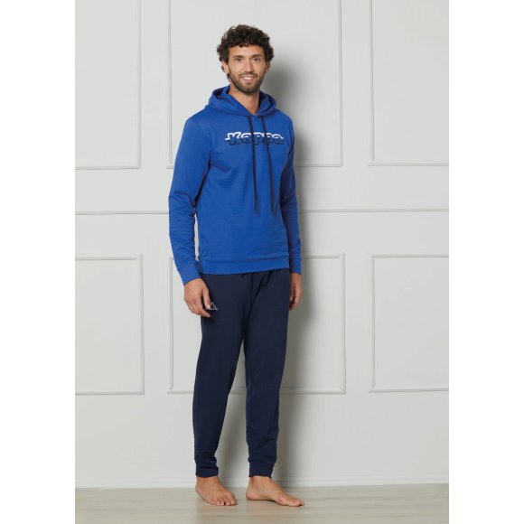 KAPPA - COMPLETO UOMO COTONE NON GARZATO COD.KMS25460 - BLU
