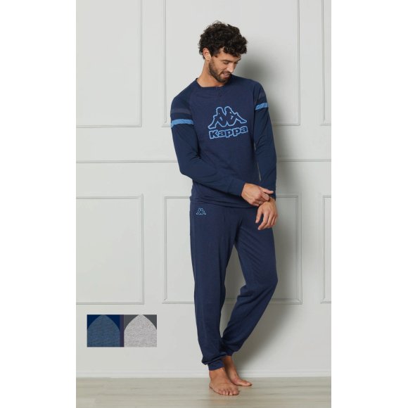 KAPPA - PIGIAMA UOMO IN COTONE COD.KMS25474 - COLORI ASSORTITI