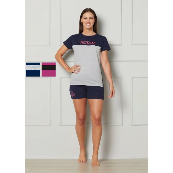 KAPPA - PIGIAMA DONNA MEZZA MANICA COD.KWS25521 - COLORI ASSORTITI