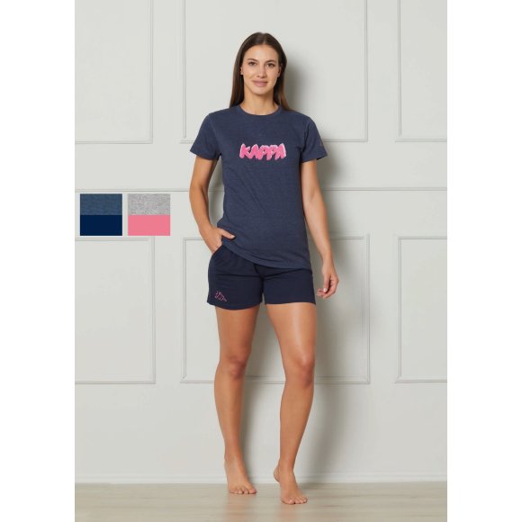 KAPPA - PIGIAMA DONNA MEZZA MANICA COD.KWS25525 - COLORI ASSORTITI