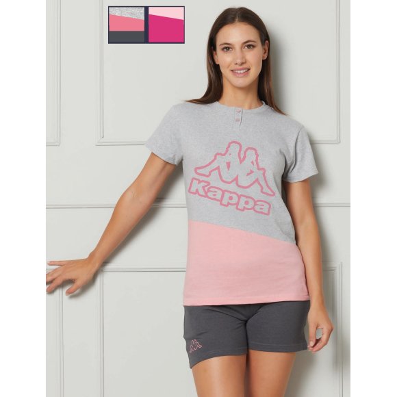 KAPPA - PIGIAMA DONNA MEZZA MANICA COD.KWS25531 - COLORI ASSORTITI
