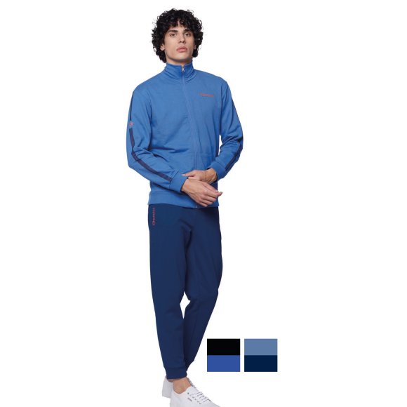 SUPERGA - TUTA UOMO COD.SMS25609 NON GARZATA - COLORI ASSORTITI
