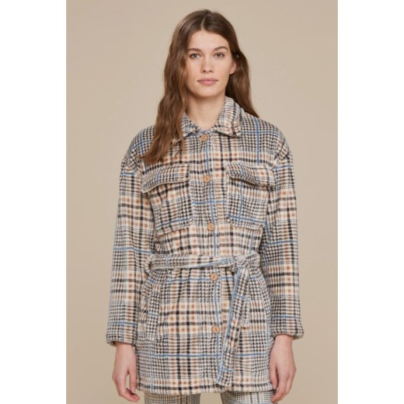 NOI DI NOTTE VESTAGLIA DONNA ART.GE2687 CORAL FLEECE - BEIGE 