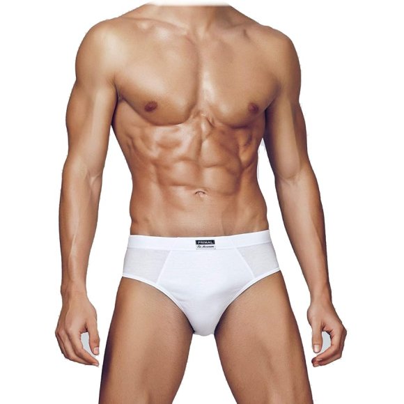 PRIMAL - SLIP UOMO COD.2810 - BIANCO - DALLA TAGLIA 4 ALLA 8