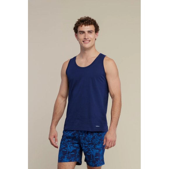 NOIDINOTTE - PIGIAMA UOMO IN COTONE COD.FC2870AB - BLU