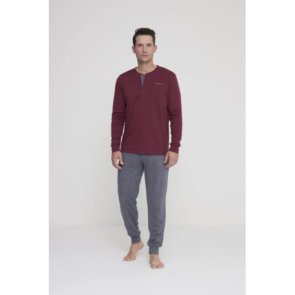 NOIDINOTTTE - PIGIAMA UOMO COD. FC2901PB-401 - BLU
