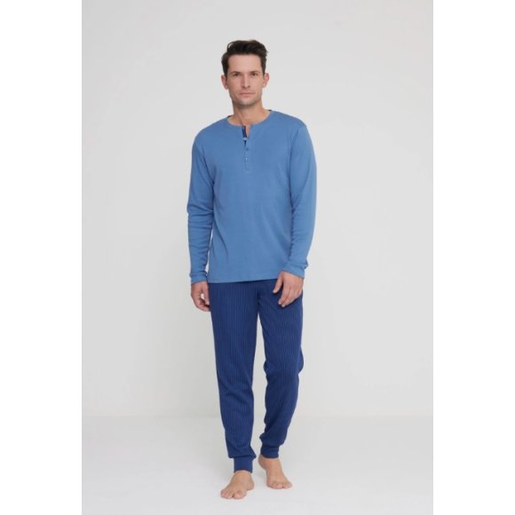  NOIDINOTTE - PIGIAMA UOMO COD. FC2904PB402 - BLU
