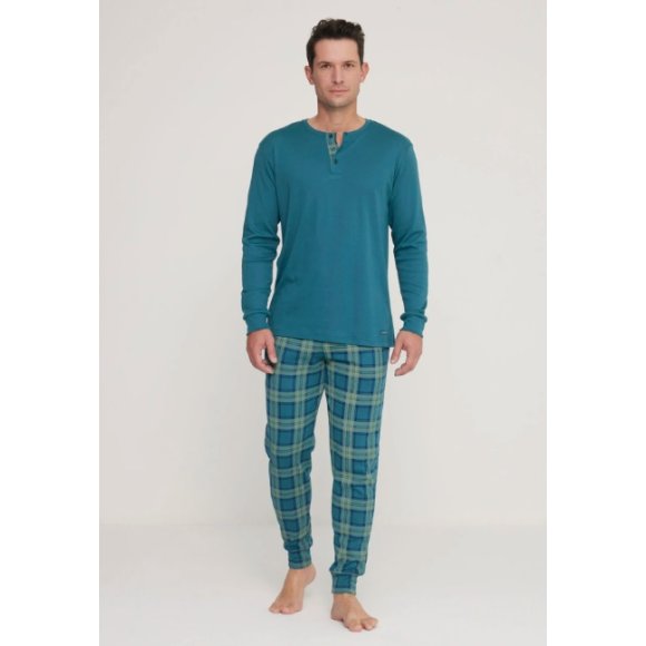 NOIDINOTTE - PIGIAMA UOMO COD.FC2930PB401 - VERDE