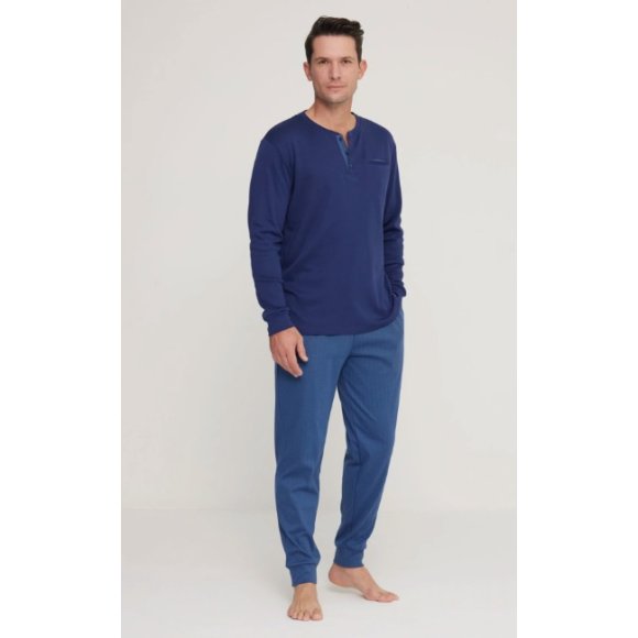 NOIDINOTTE - PIGIAMA UOMO COD. FC2931PB401 - BLU