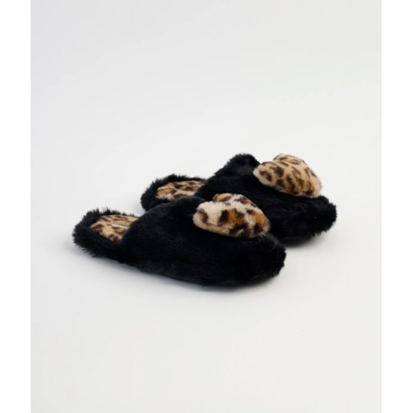 NOIDINOTTE - PANTOFOLA DONNA COD.PF2940PB401 - NERO