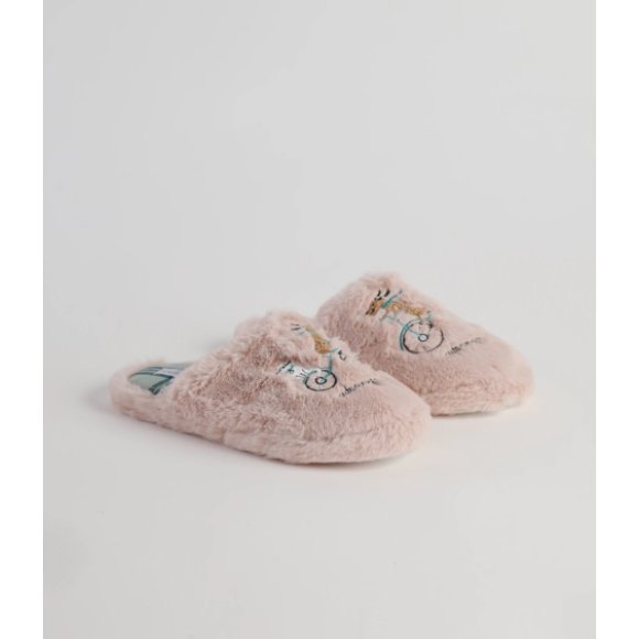 NOIDINOTTE - PANTOFOLA DONNA COD.PF2945PB401- ROSA