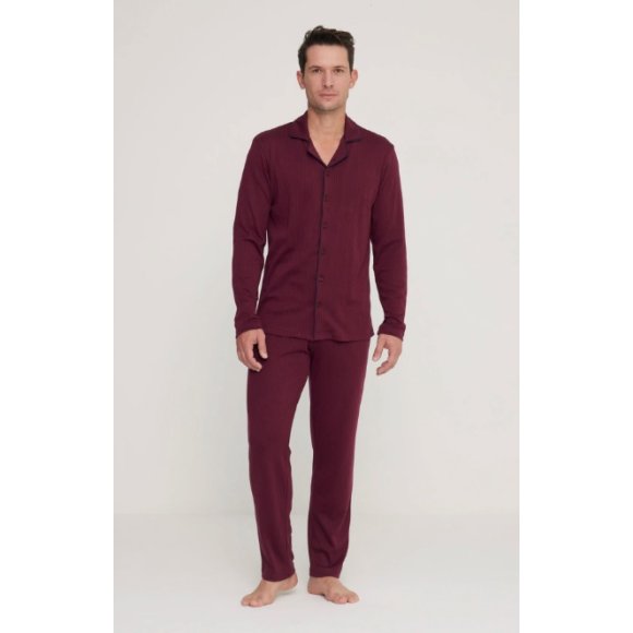 NOIDINOTTE - PIGIAMA UOMO COD. FC2970PB402 - BORDEAUX
