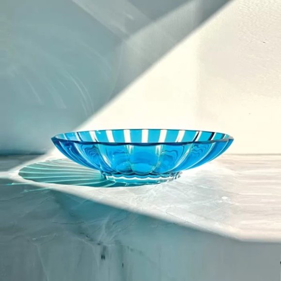 Guzzini - Centrotavola Fruttiera "Dolcevita" - Turchese