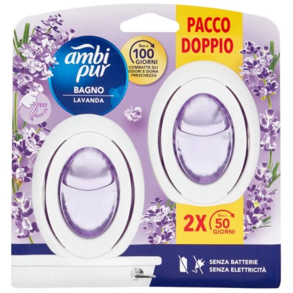 AMBI PUR DEO BAGNO X 2 LAVANDA