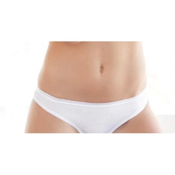 NOTTINGHAM SLIP DONNA ART.3000 3 PEZZI - BIANCO 
