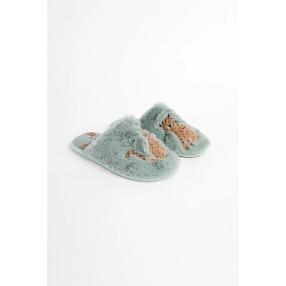 NOIDINOTTE - PANTOFOLA BAMBINA COD. PF3001PB401 - VERDE