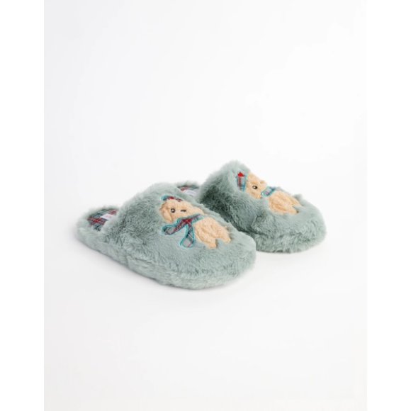 NOIDINOTTE - PANTOFOLA BAMBINA COD. PF3002PB401- VERDE