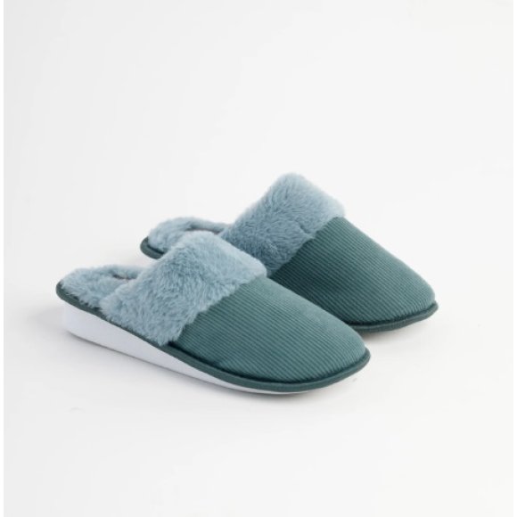 NOIDINOTTE - PANTOFOLA DONNA COD.PF3016PB401 - VERDE