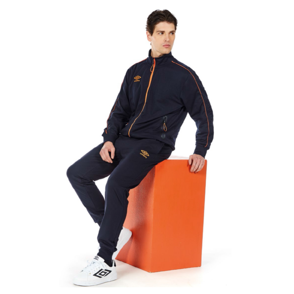 UMBRO - COMPLETO UOMO FULL ZIP COD.30206 - NAVY