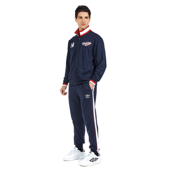 UMBRO - COMPLETO UOMO FULL ZIP COD.30212 - NAVY