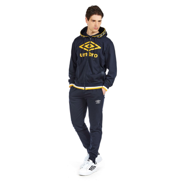UMBRO - COMPLETO UOMO FULL ZIP COD.30213 - NAVY