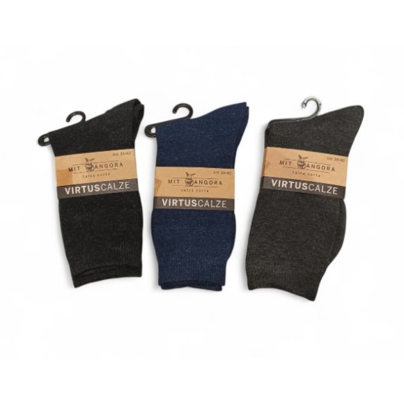 VIRTUS CALZINO UOMO CORTO ART.V308 - COLORI ASSORTITI 