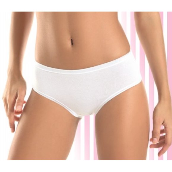 NOTTINGHAM SLIP DONNA ART.3100 3 PEZZI - BIANCO 