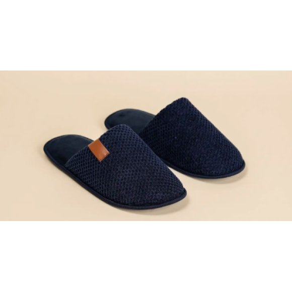 NOI DI NOTTE-PANTOFOLA UOMO IN ACRILICO ART.PF3166-COLORI ASSORTITI 