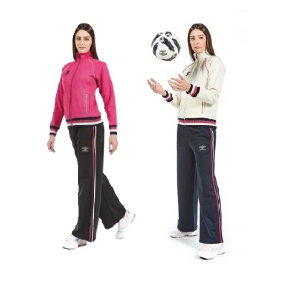 UMBRO - COMPLETO DONNA FULL ZIP COD. 32165 - COLORI ASSORTITI
