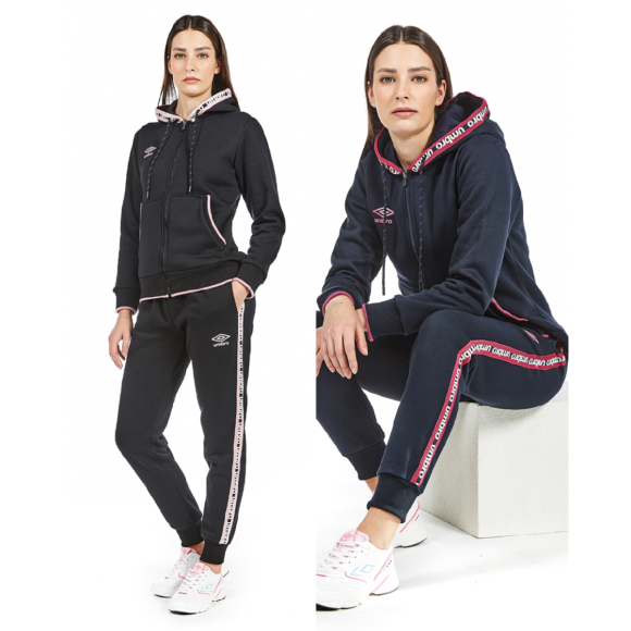 UMBRO - COMPLETO DONNA CON CAPPUCCIO 