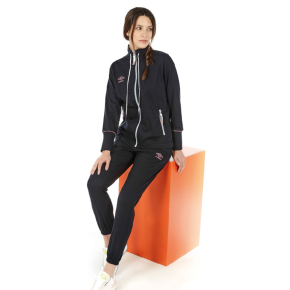 UMBRO - COMPLETO DONNA FULL ZIP COD.32183 - COLORI ASSORTITI