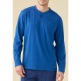 NOI DI NOTTE PIGIAMA UOMO MANICA LUNGA ART.FC003224 - BLU 