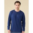 NOI DI NOTTE PIGIAMA UOMO MANICA LUNGA ART.FC003225 - BLU 