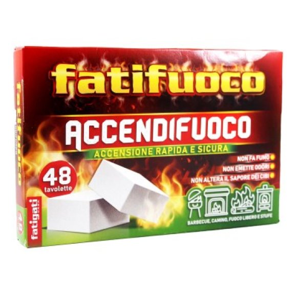 ACCENDIFUOCO TAVOLETTA - 48 PEZZI 